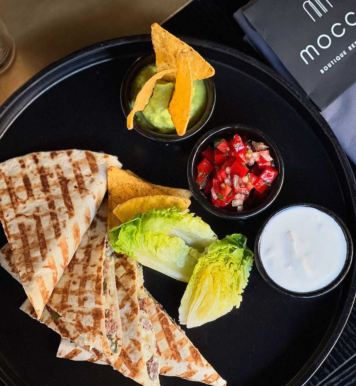 Quesadillas with Beef and Vegetables