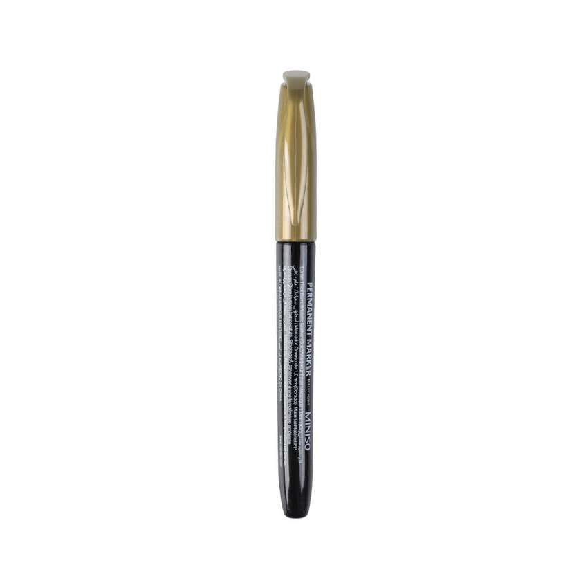 1.0mm Thick Barrel Metallic Marker (Gold)
