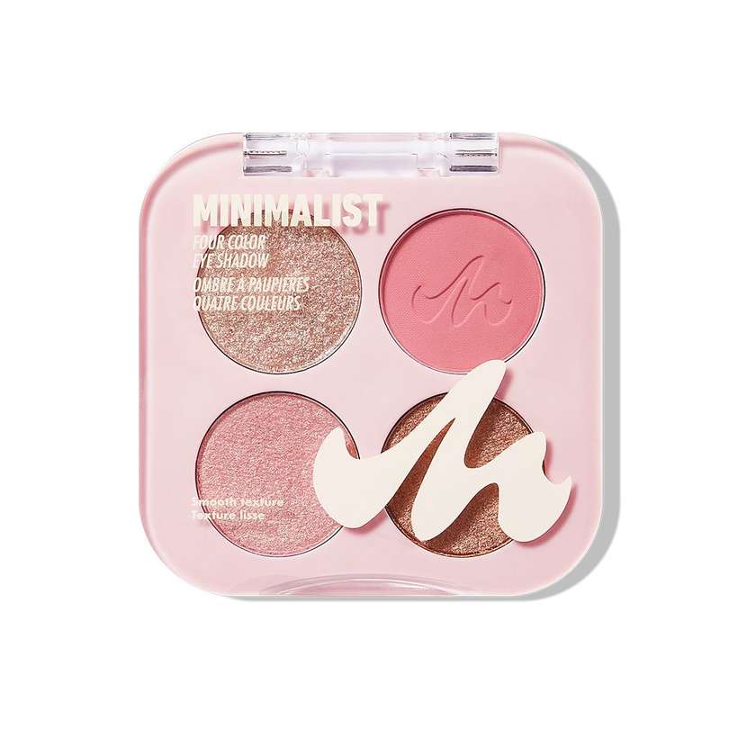Minimalist 4-Shade Makeup Palette(Pink & Brown)