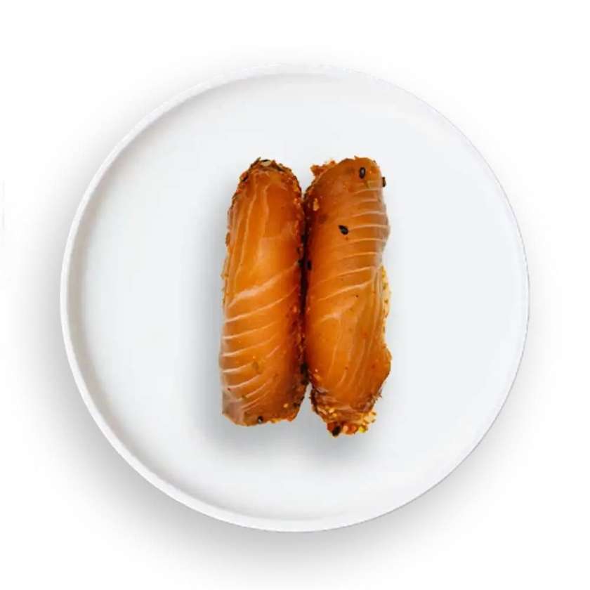 Nigiri łosoś karakuchi