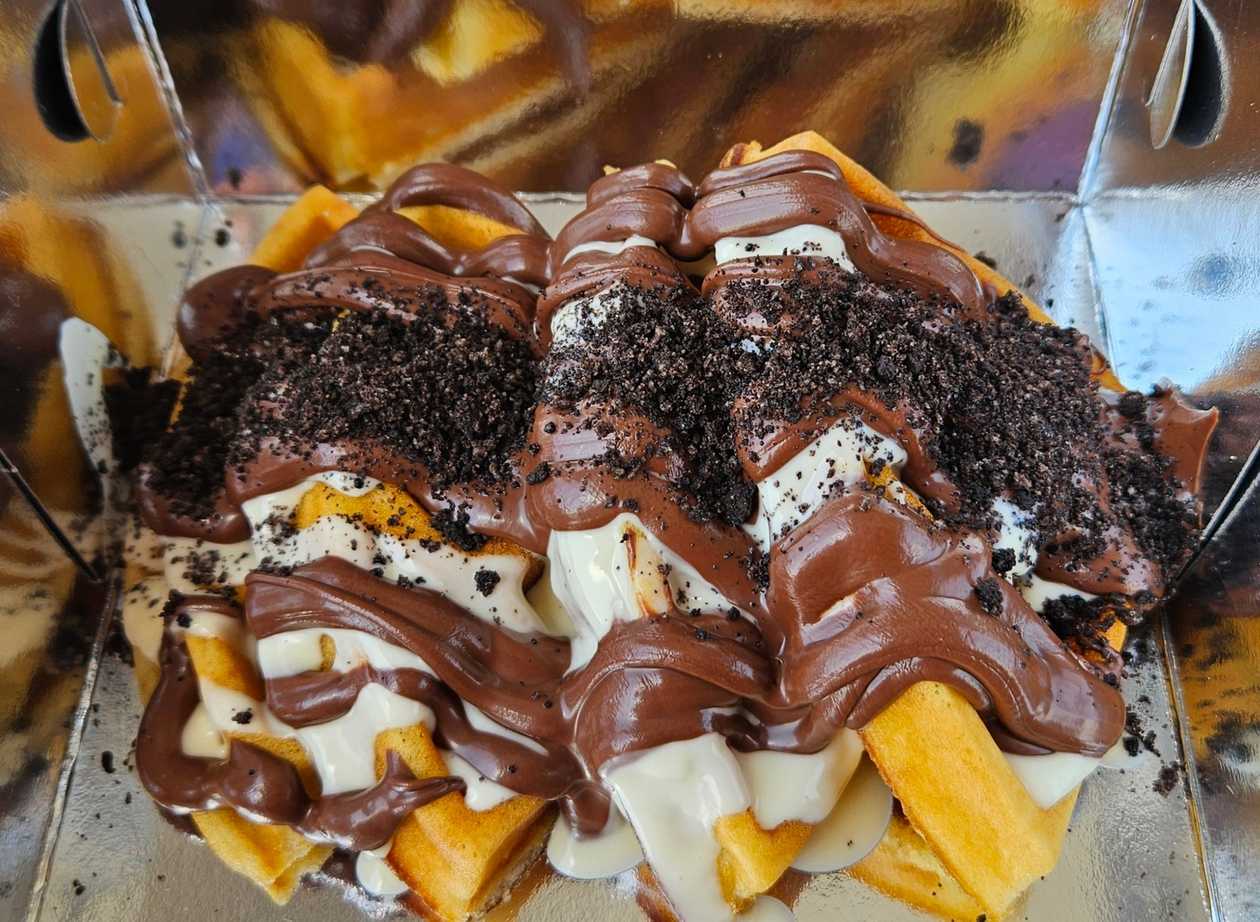 Zebra waffle