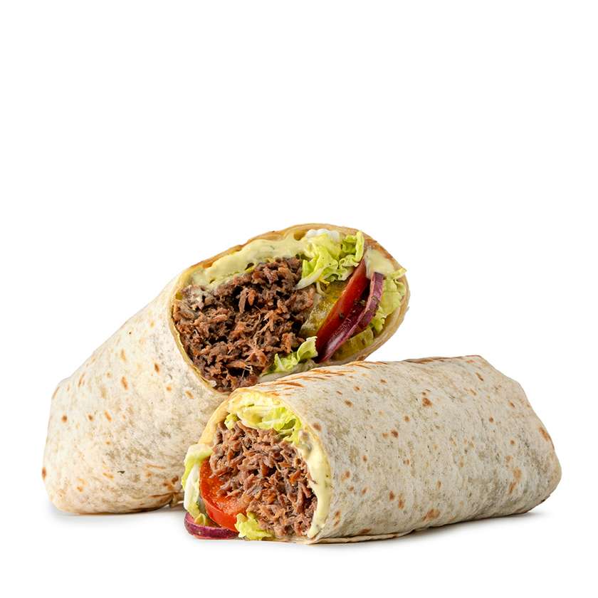 Large Signature Shawarma with Pulled Beef