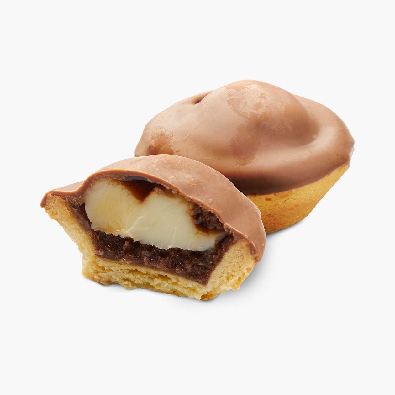 Tartaki with milk chocolate coating