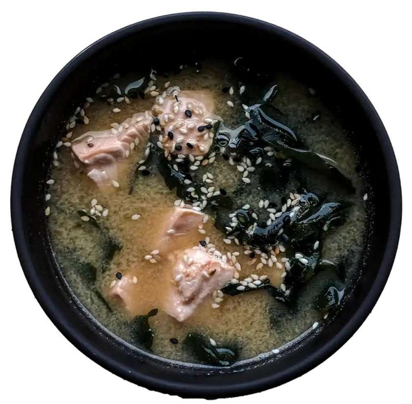 Miso łosoś