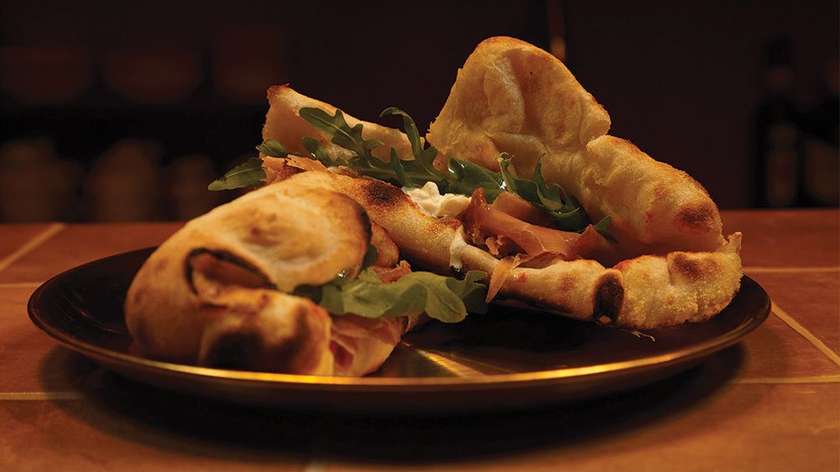 Prosciutto Sandwich With Stracciatella