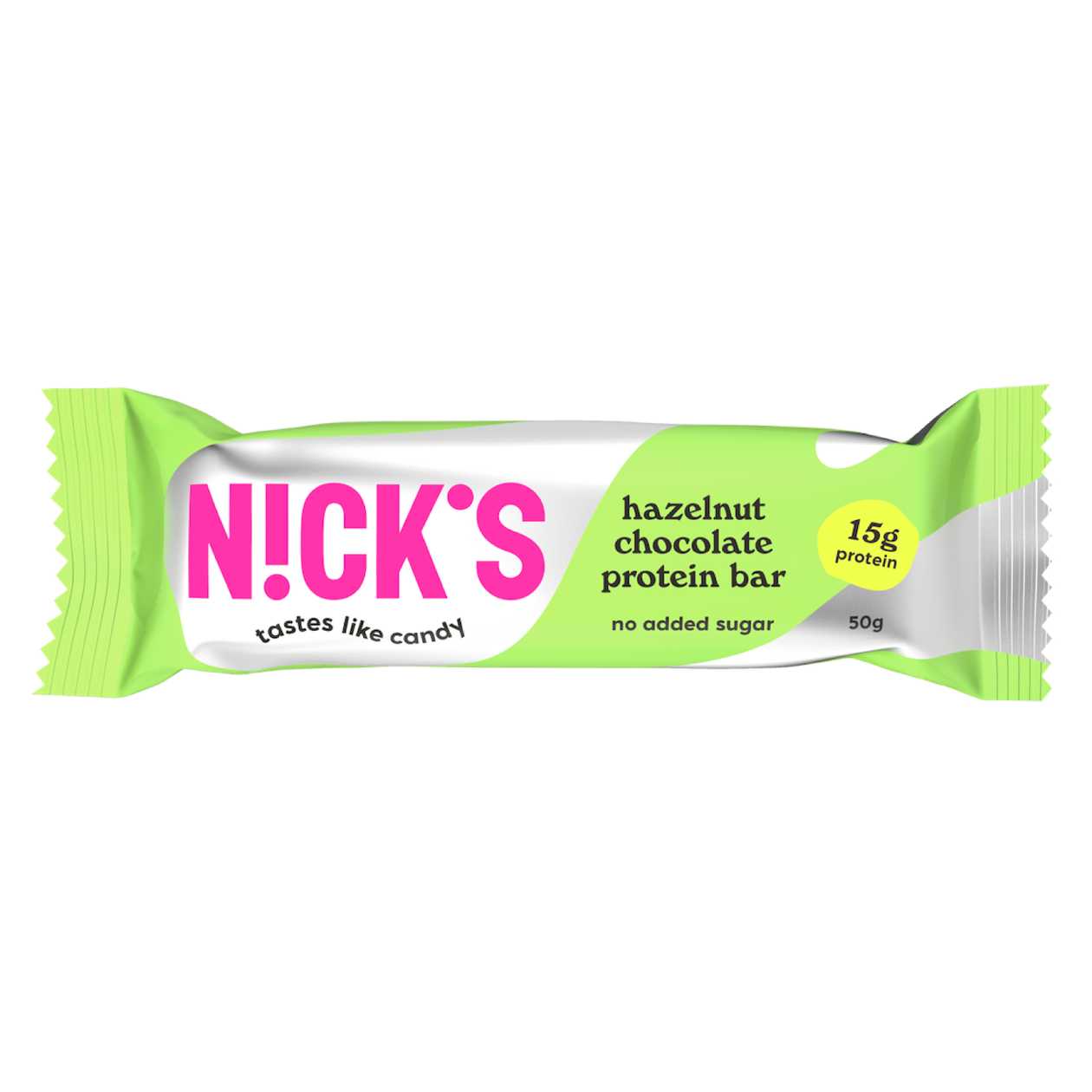 Nick's, Hazelnut Chocolate Protein Bar, 50g (expires soon)