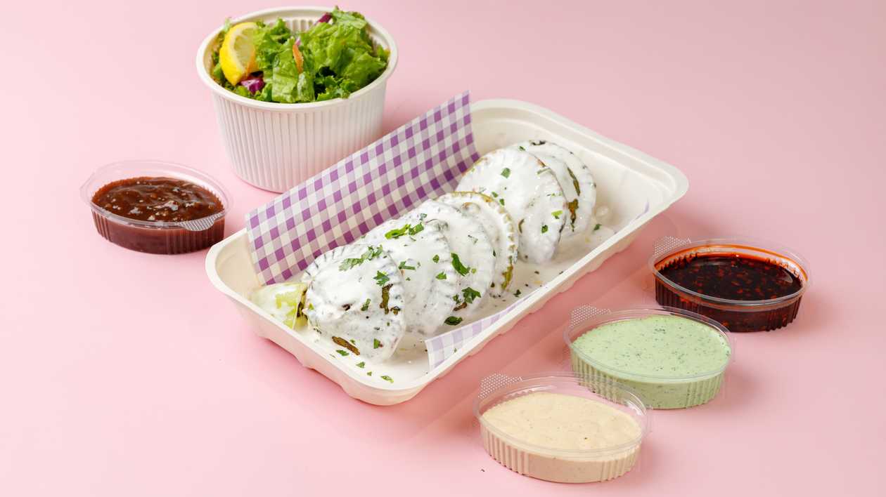 Creamy Spinach Momo