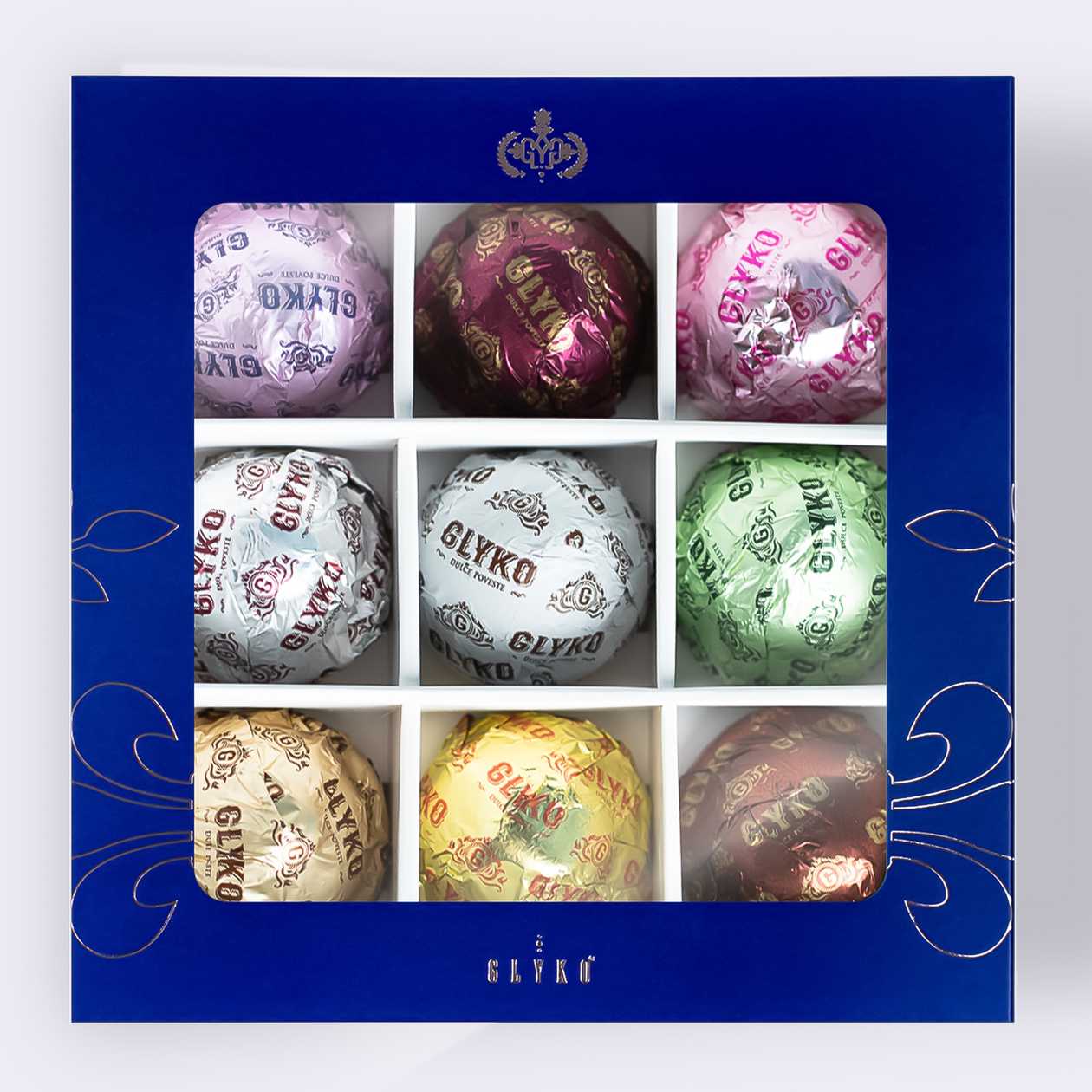Box of 9 Glyko Florentines
