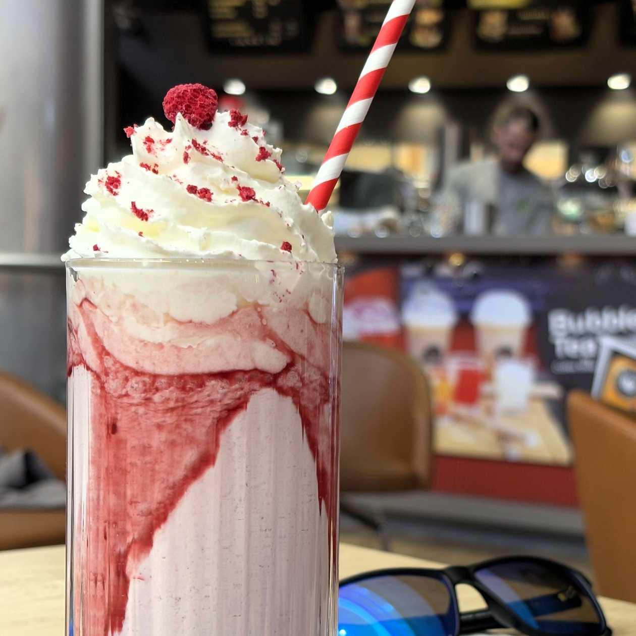 Raspberry Frappe