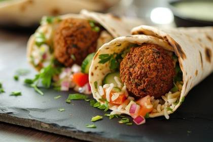 Halloumi / Falafel Dürüm
