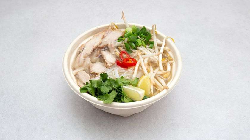 Pho with chicken