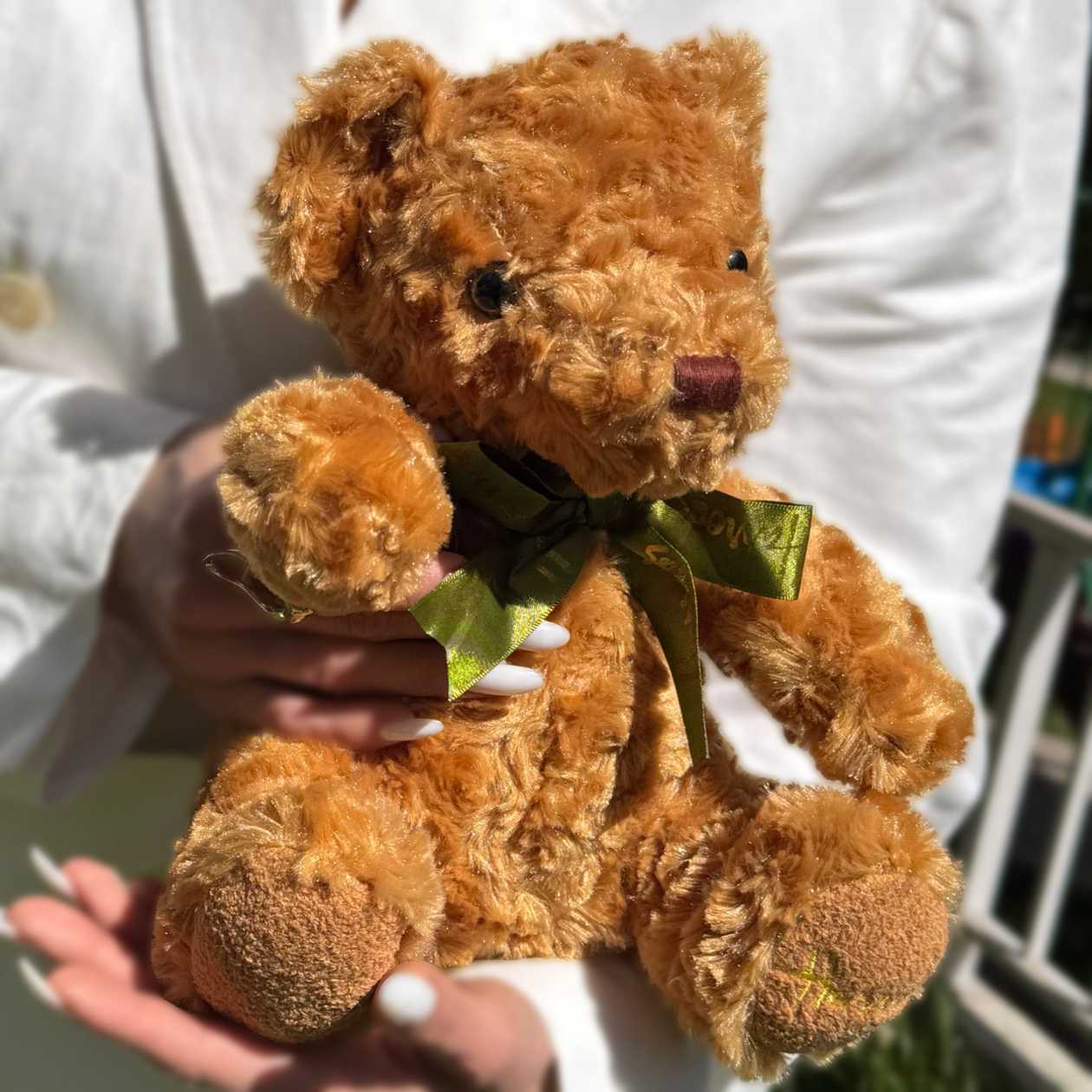 Soft teddy bear toy plush (caramel color)