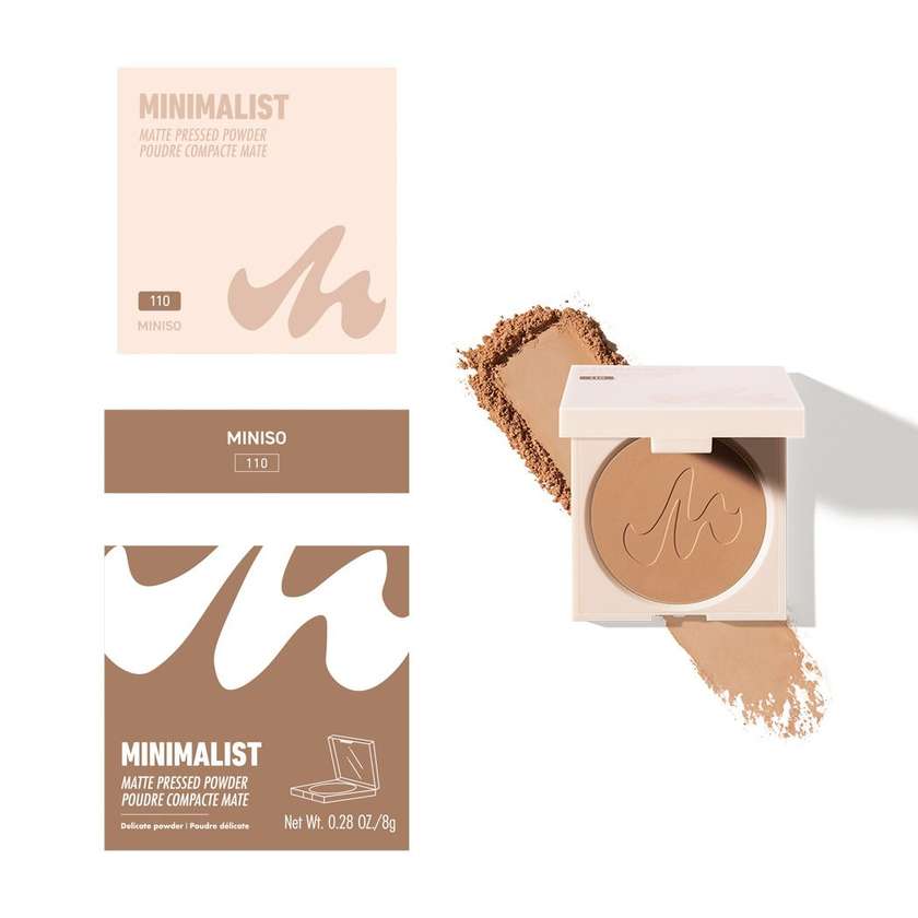 Minimalist Matte Pressed Powder(110)