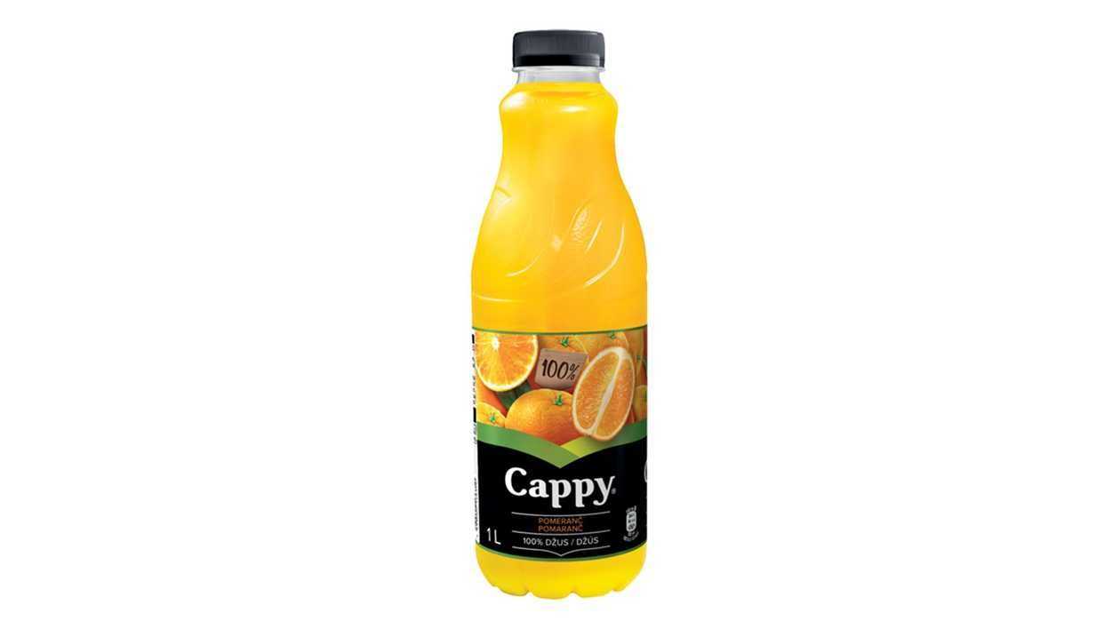 Cappy 100% Orange Juice 1 l
