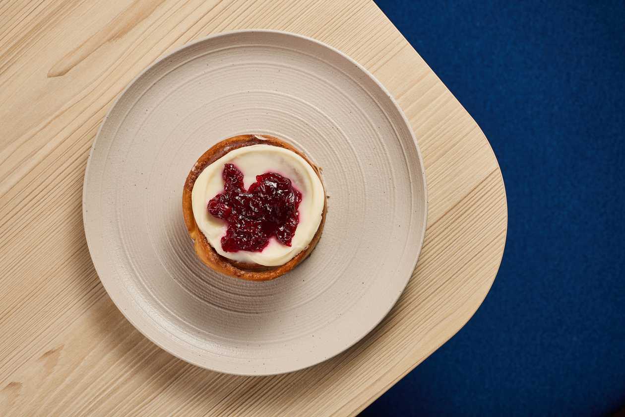 Cherry Cinnamon Roll