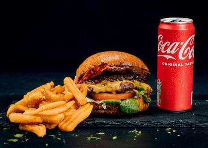 Bacon Smash Burger Menu