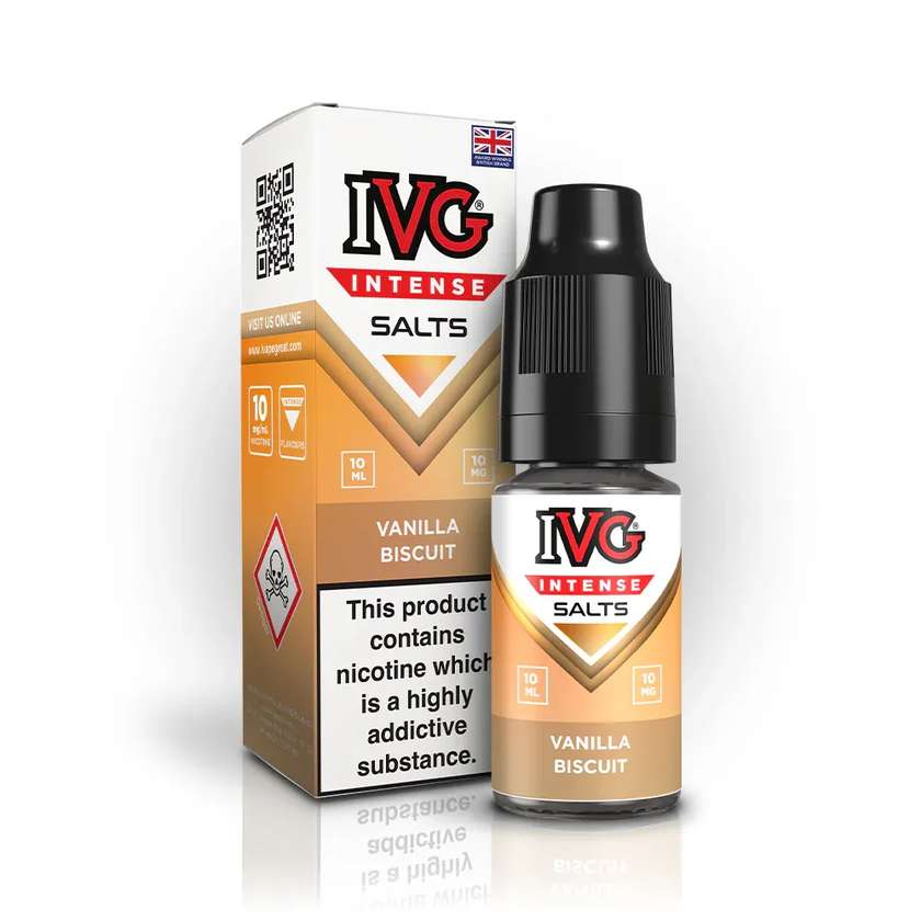 Ivg Intense 10ml - Vanilla Biscuit 20mg