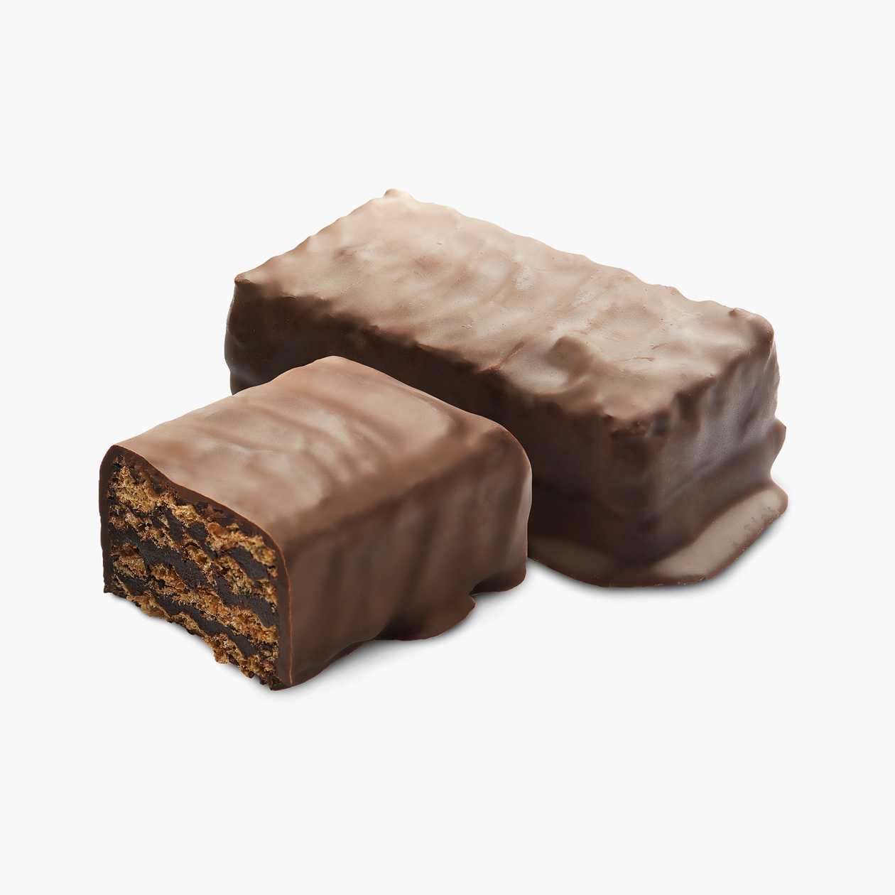 Ciocofertina with dark chocolate coating