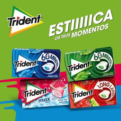 Promo 2 Trident Max ou 60 Minutos