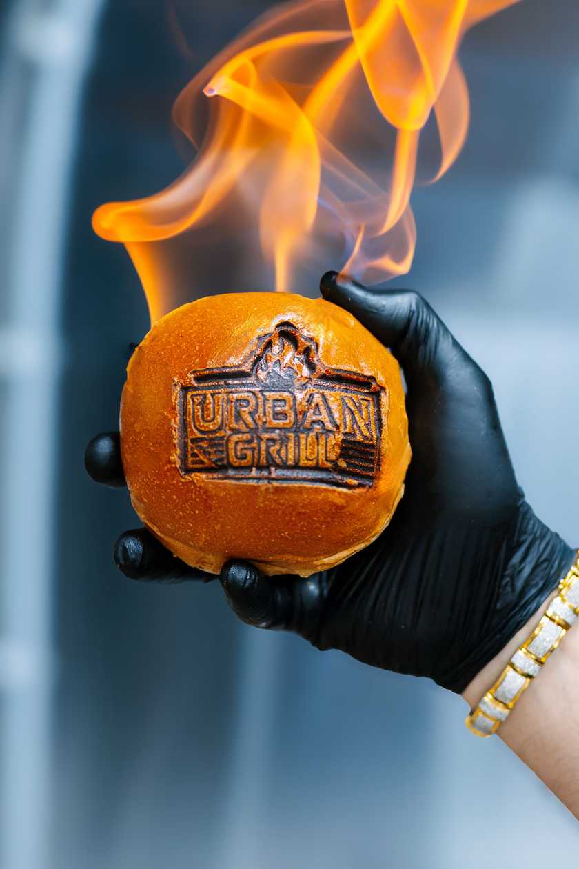 Baked Urban UFO Devil Burger