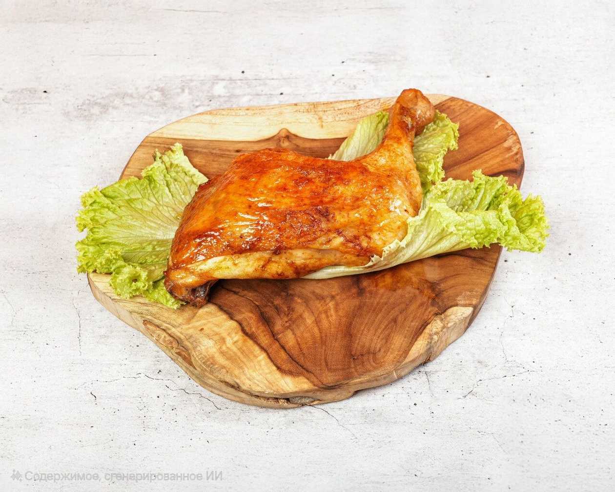 Grilled Chicken Quarters