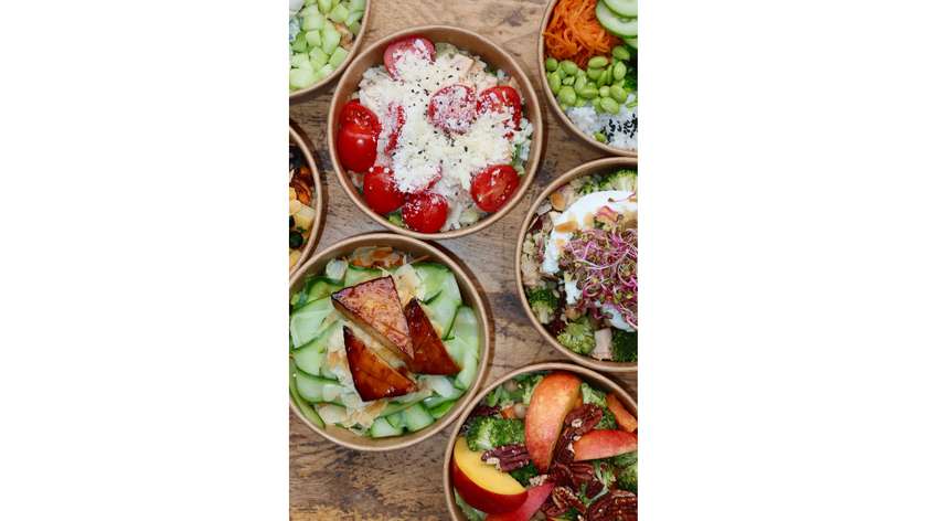 Sałatka z kurczakiem buffallo