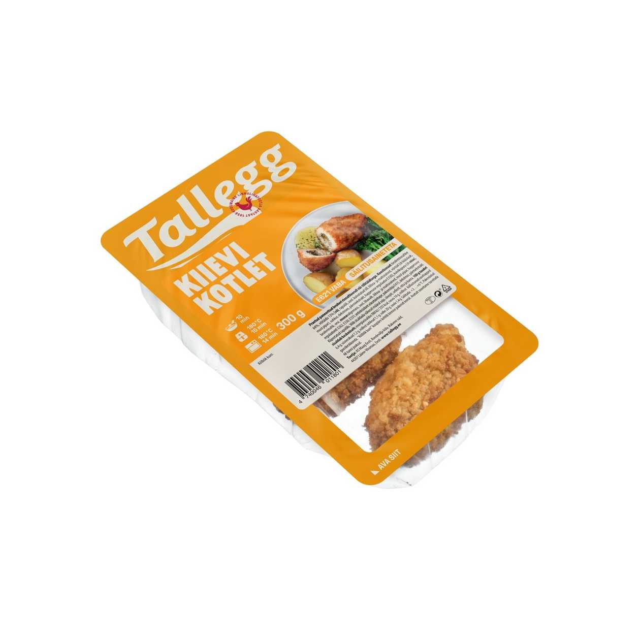 Tallegg, Kiev Cutlet, 300g (expires soon)