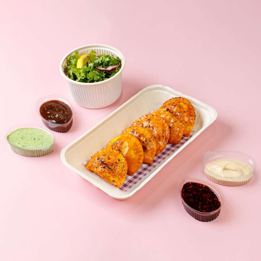 BBQ Pork & Cheese Momo