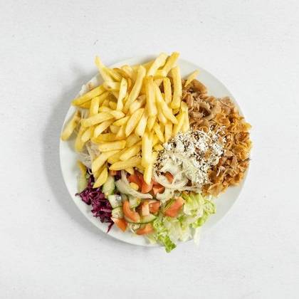 Plate with Fries