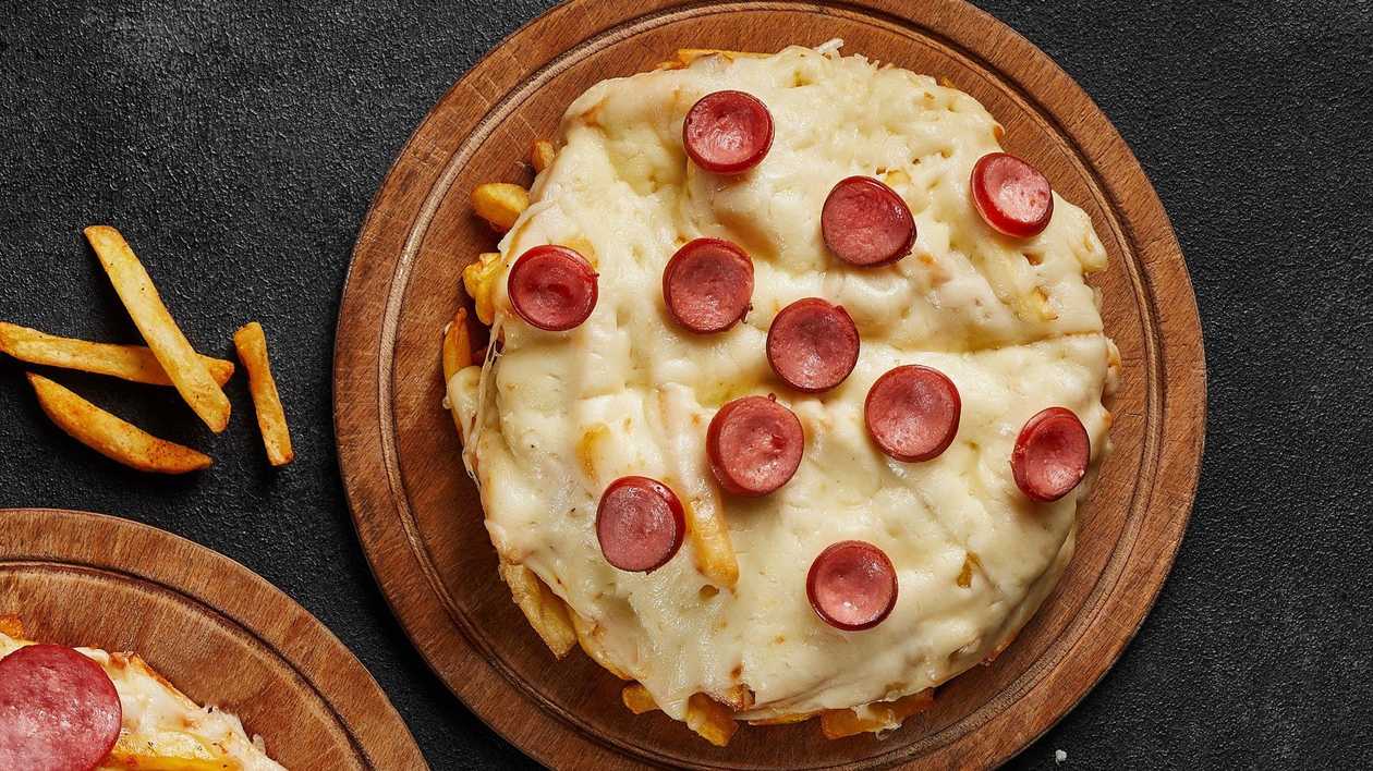 Pizza Potato Sosiskalı