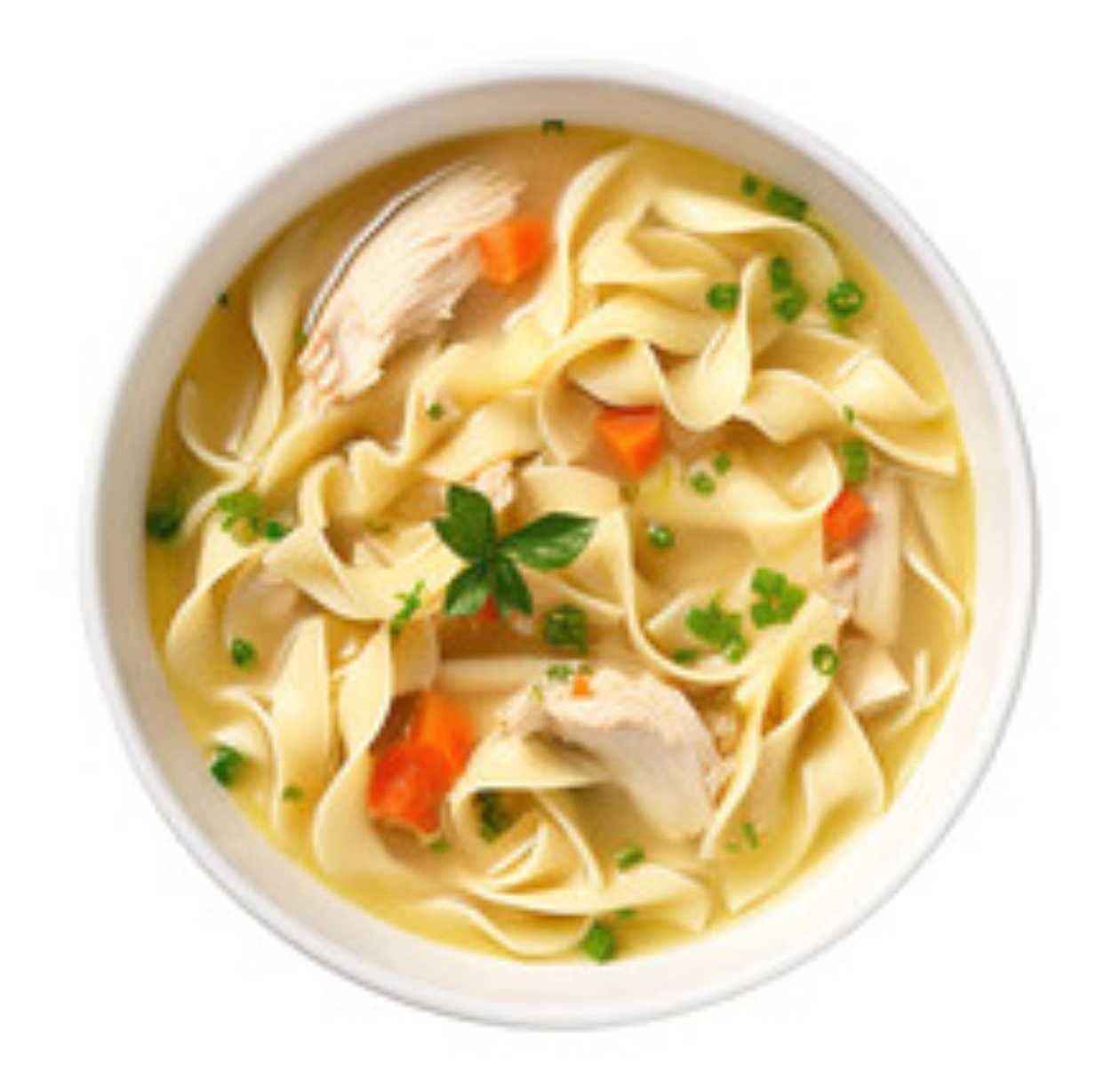 Thajská Polévka S Kuřecím Masem