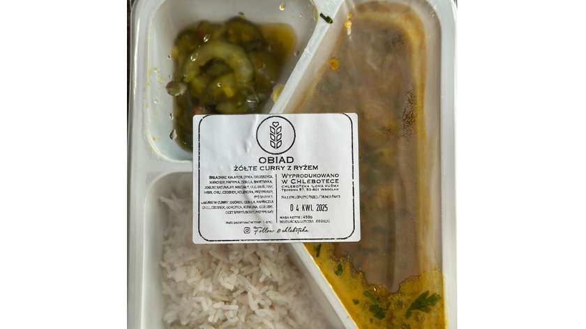 Obiad żółte curry