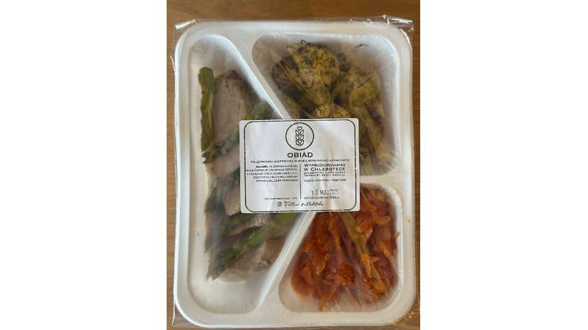 Zestaw obiadowy polędwiczka wieprzowa