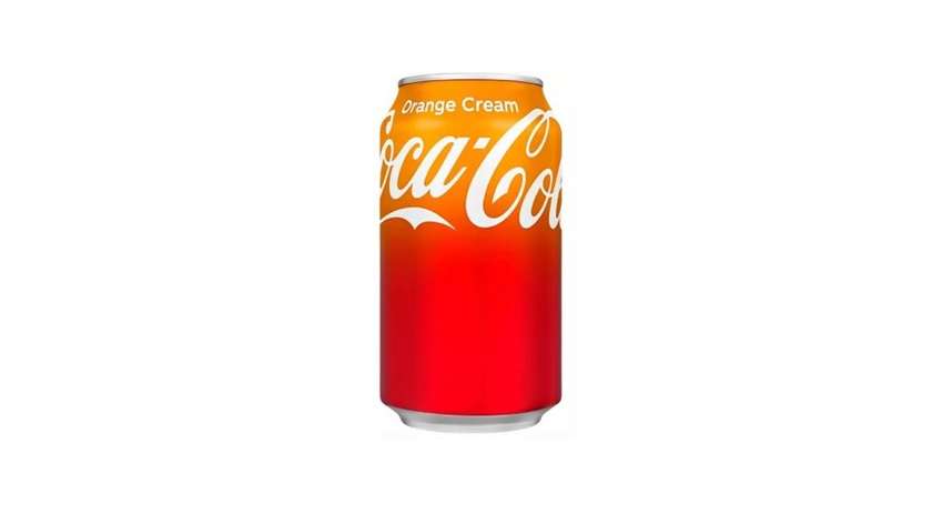 Soft Drink COCA-COLA (ORANGE CREAM), 355ml