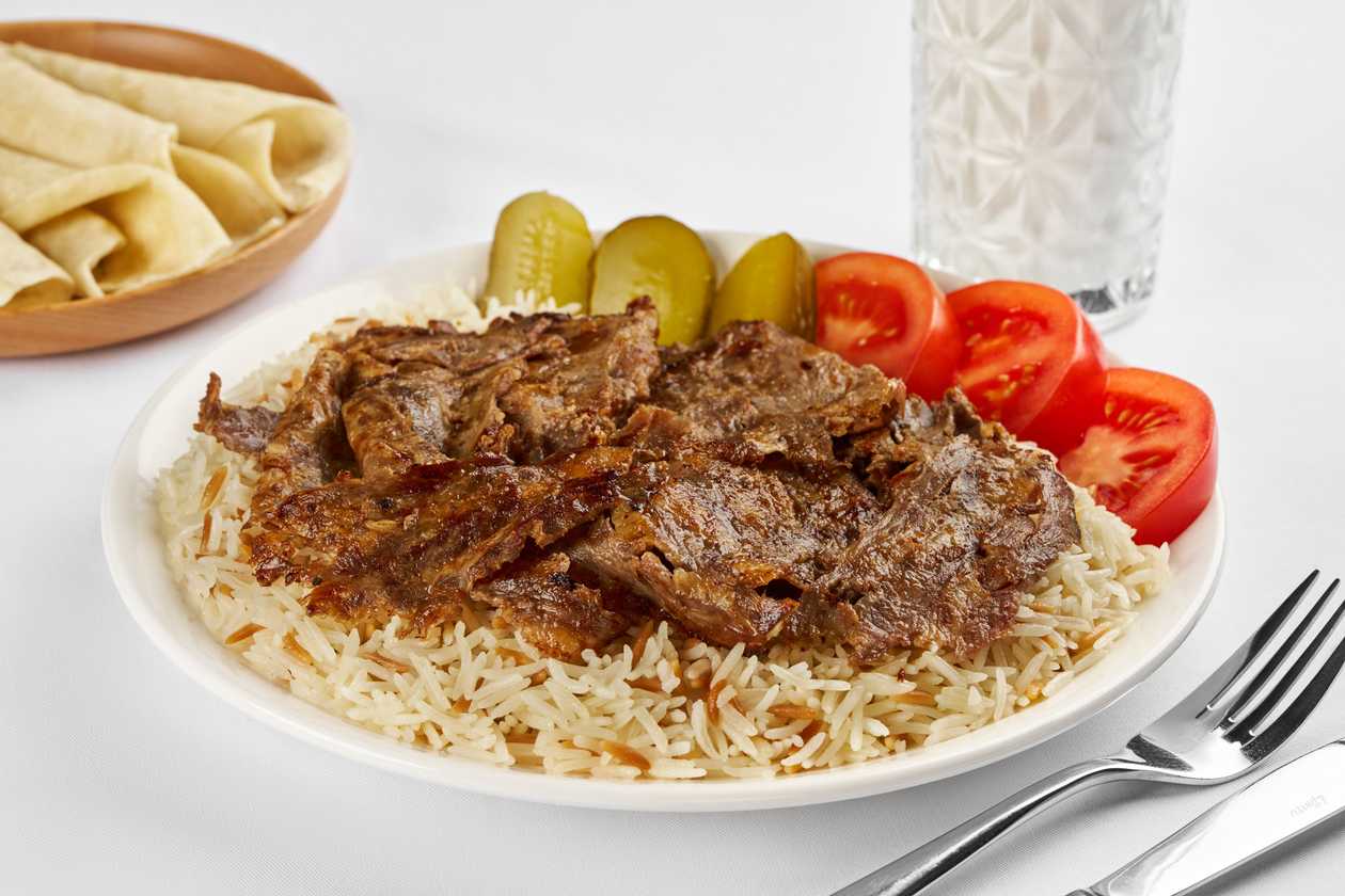 Плов с мясом в листьях 120 г