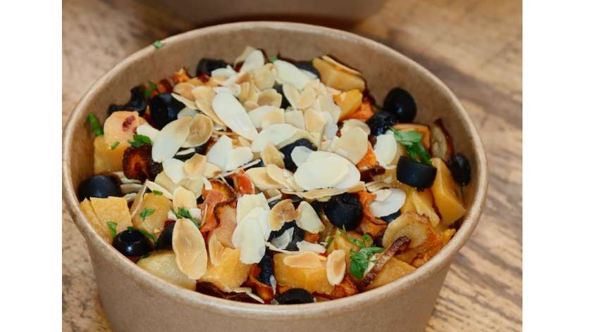 Sałatka z pieczonymi warzywami