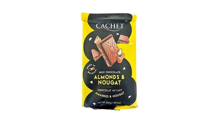 CACHET BELGIAN ALMONDS NOUGAT 300GR