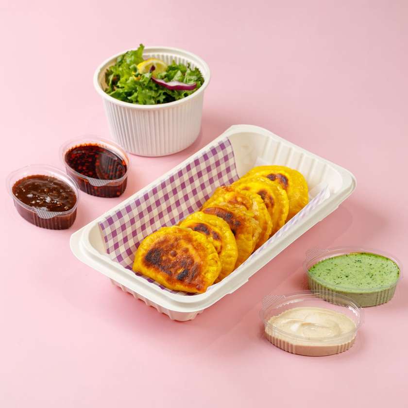 Pan-Fried Spiced Cottage Cheese Momo