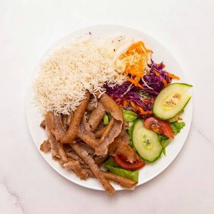 Plate with Rice