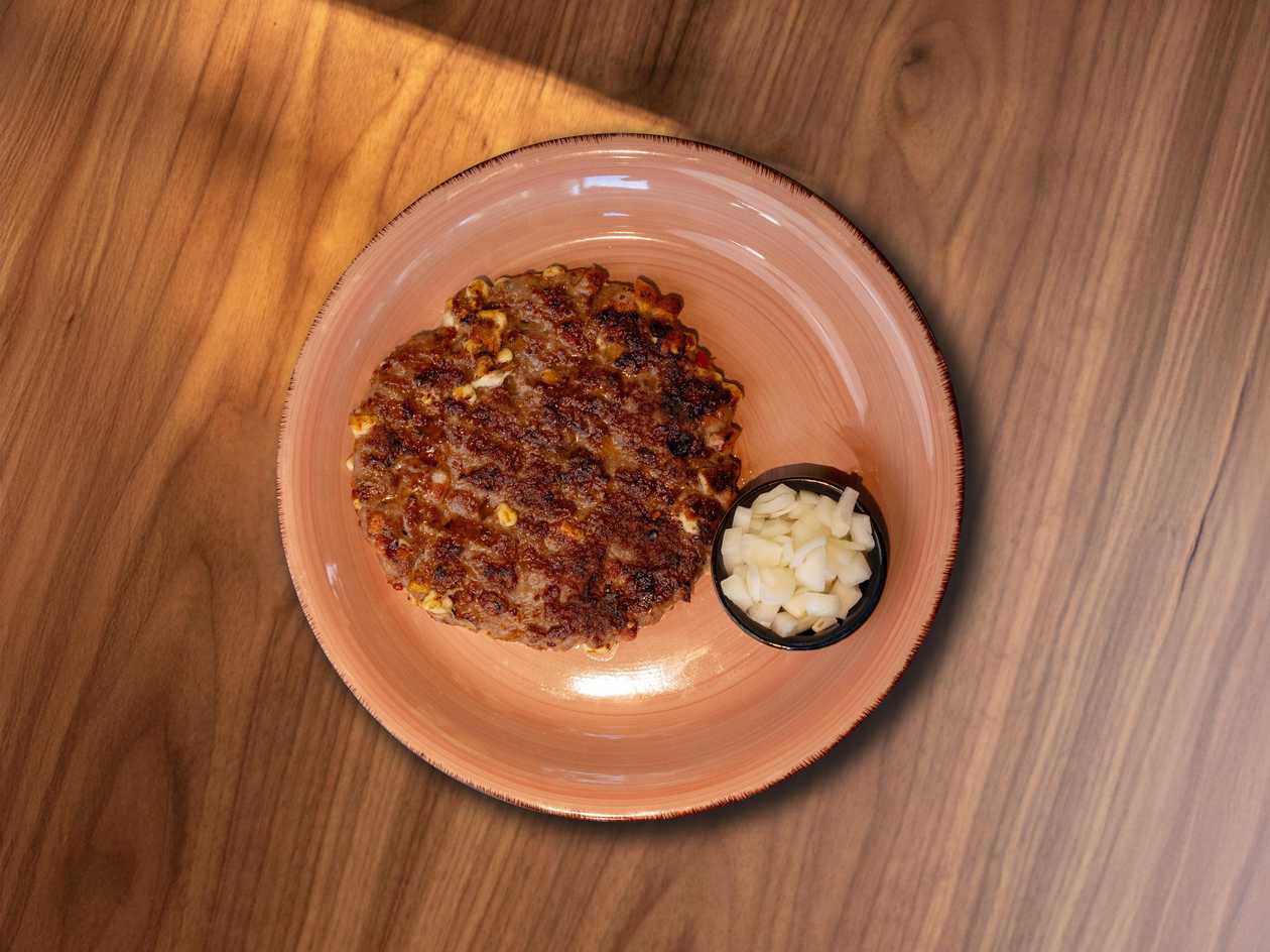 Gourmet beef patty