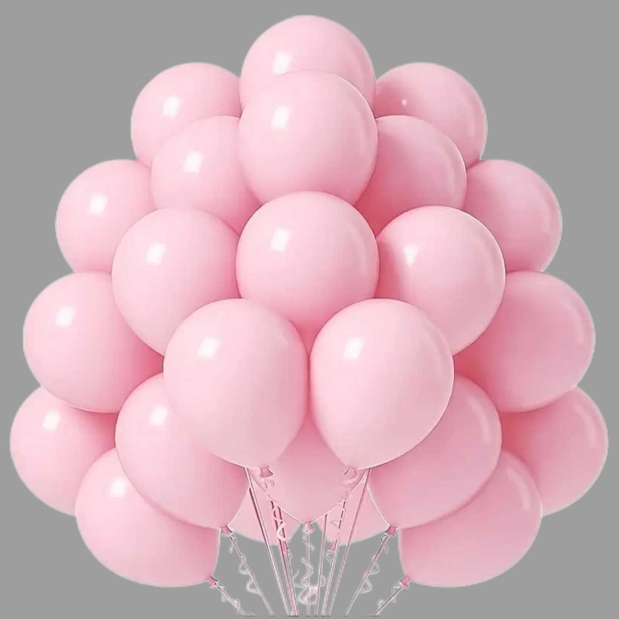 Balon różowy 1 szt