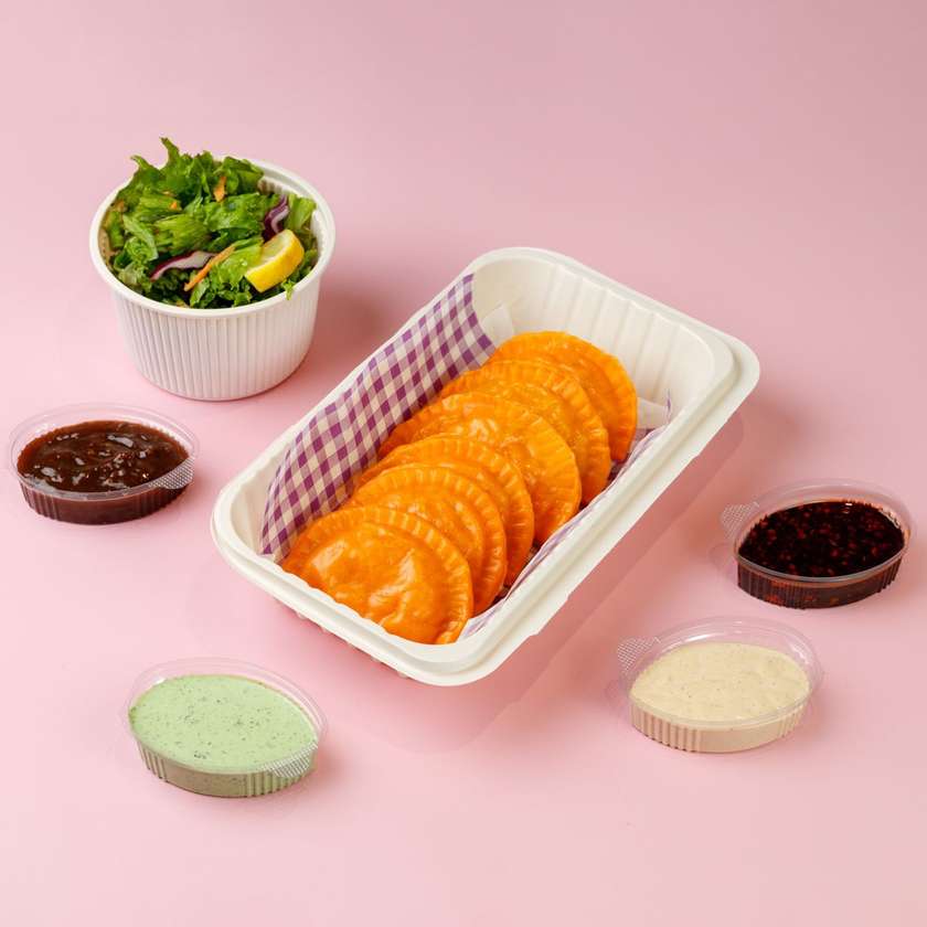 Steamed Pork & Cheese Momo