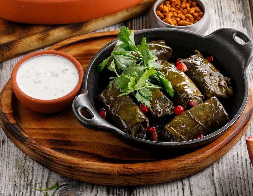 Dolma with Lamb and Beef