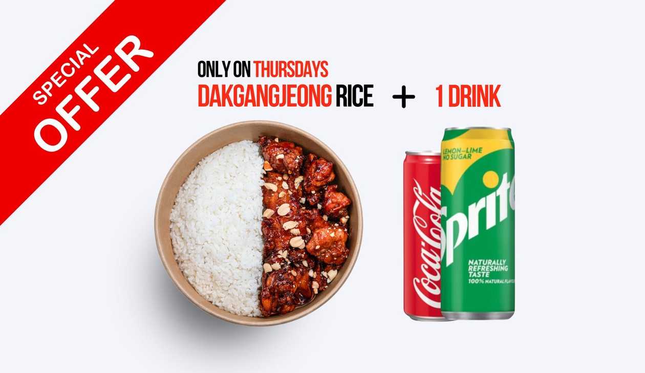 Bulgogi Rice Wednesdays Offer