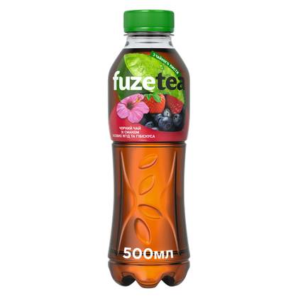 Чай холодний Fuze tea чорний зі смаком лісових ягід