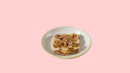 Peanut Butter Banana Toastie
