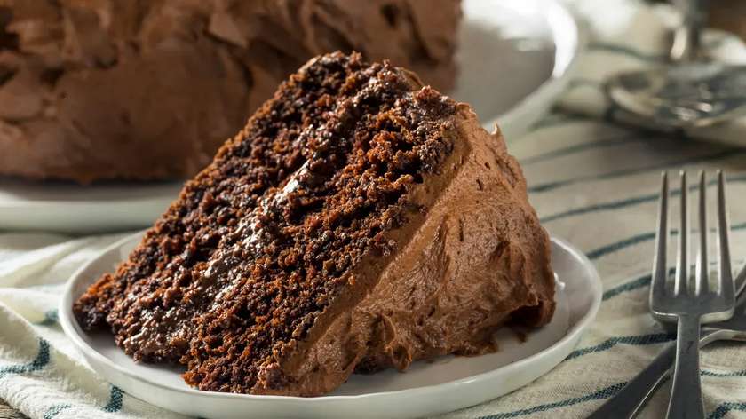 Sliced Cake