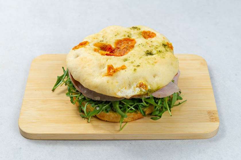 Focaccia Prosciutto Cotto & Grana Padano
