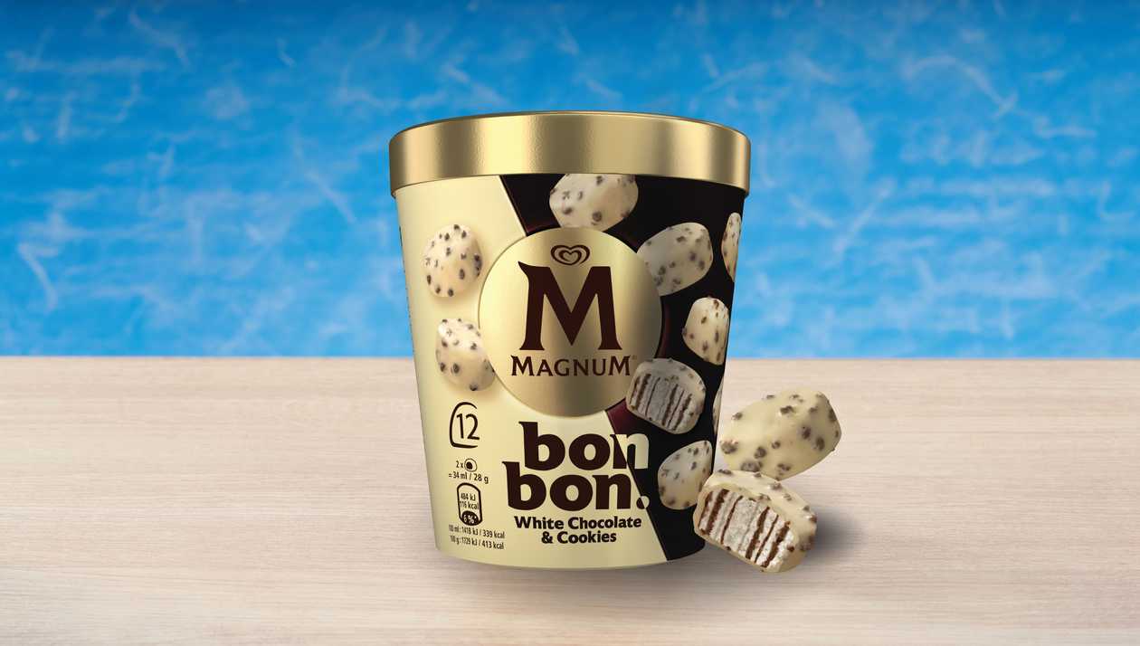 Magnum Bon Bon White Choco Cookie 12x17ml