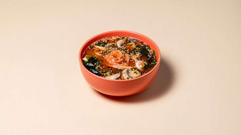 Fish soup with seafood